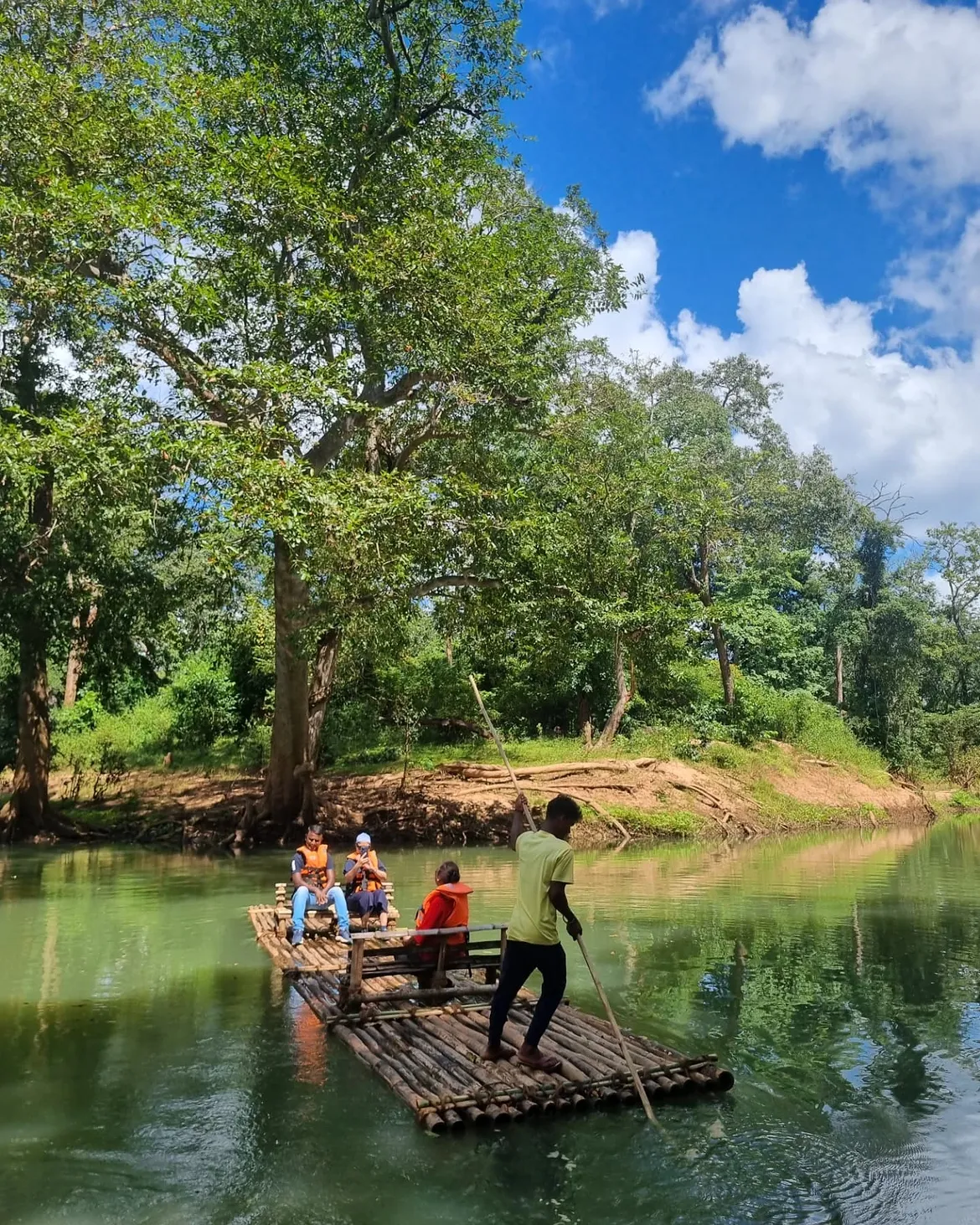Bamboo Rafting in Dhudmaras